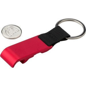 AX™ Keyring with shopping cart coin, bottle opener - Img 9