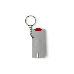 AX™ Keyring with shopping cart coin, LED light - Img 1