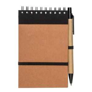 AX™ Notebook approx. A6 with ball pen | Chapman - Img 7
