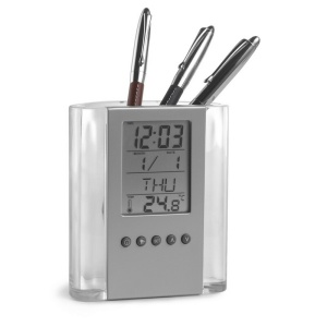 AX™ Pen holder with multifunctional clock - Img 2