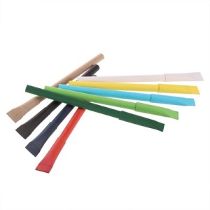 AX™ Rolled paper ball pen with cap | Brittany - Img 4