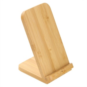 AX Bamboo wireless charger 10W B'RIGHT, phone stand | Wilder