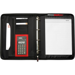 AX Conference folder approx. A4 with notebook and calculator