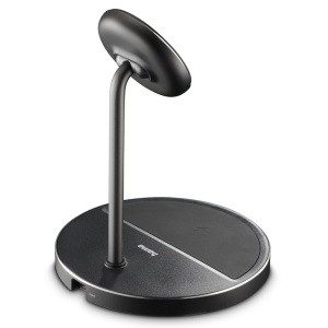 AX Încărcător wireless magnetic 2 în 1, 15W Hama - Img 3