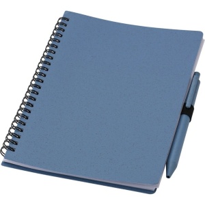 AX Notebook cu paie de grâu, aprox. A5, cu pix