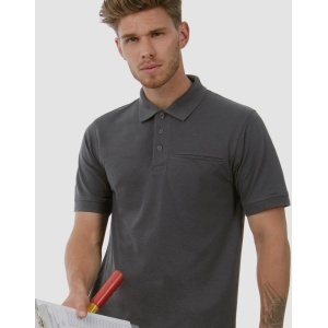B&C Polo cu buzunar Energy Pro Workwear