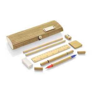 BLUE C™ Bamboo pencil case TITA