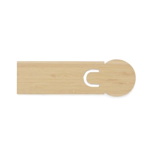 BLUE C™ Bamboo ruler with cards BEMO