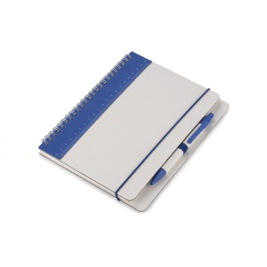 BLUE C™ Notebook with ruler and pen REGALI