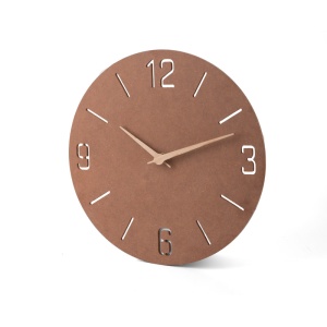 BLUE C™ Wall clock NATURAL