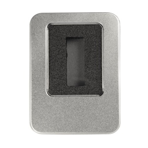 BLUE C™ Large tin box for smaller USB flash drives (with inset)
