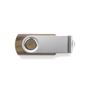 BLUE C™ USB flash drive TWISTER WALNUT 8 GB