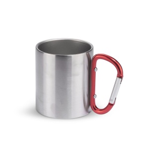 BLUE C™ Mug with carabiner CAMPIC 200 ml