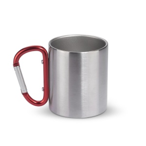 BLUE C™ Mug with carabiner CAMPIC 200 ml