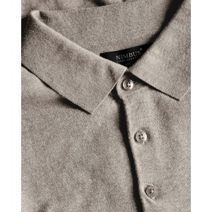 Brighton Long Sleeve Polo Men - Elegant Knitted Polo Fabric: 190 g/m² - Img 15