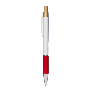 Click pen in aluminum. Colored grip with velvety effect, clip and metal details - Img 16