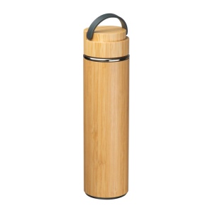 CM™ Sticlă termos de băut din oțel inoxidabil și bambu #thermos #termos #stainless