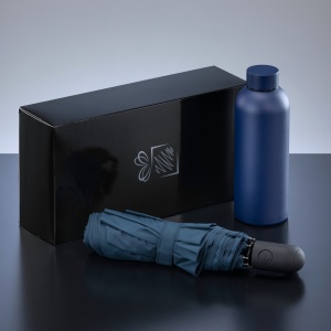 CO Active Set: sticlă termică pentru apă 500 ml și umbrelă automată