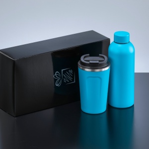 CO Nordic Set: sticlă termică pentru apă 500 ml și cană termică 350 ml