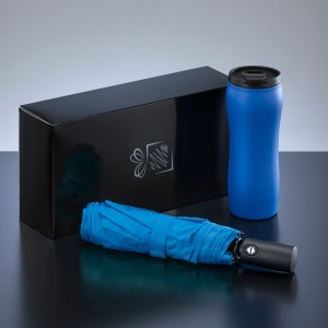 CO Primo Set: cană cu vid 400 ml și umbrelă automată
