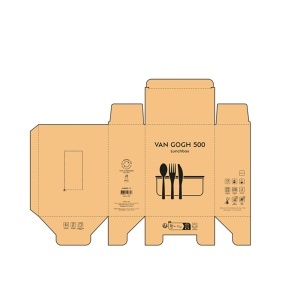 AO Cutie de prânz Warhol rSS 740ml cu capac și tacâmuri din bambus