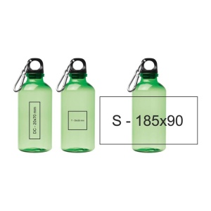 Easy™ Sticla PET reciclata Mechelen, 400 ml