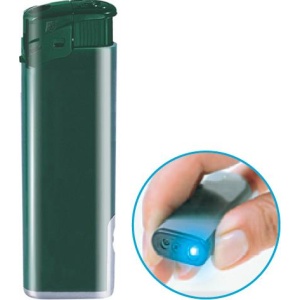 Gathered™ Bricheta Flameclub piezo cu lanterna LED