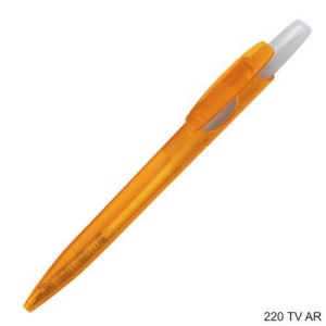 Gathered™ Pix Stilus din plastic, corp transparent color, parti albe