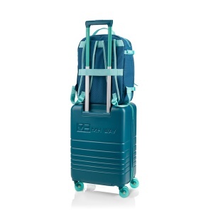 GC Mh way underseat softlight nylon backpack. turquoise - Img 3