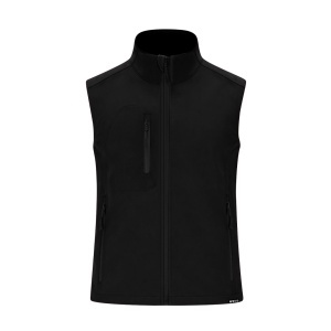 Handricks - Vest Triple Layer. Outside: Soft Shell, 94% Polyester RPET/ 6% Elastane. Inside: 100% Polyester Micropolar RPET. 340 g/ m2 Wind and Water Resistant - Img 6