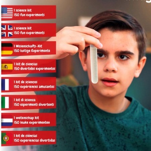hi!™ 6 in 1 Super Science Kit I Joc educațional pentru copii