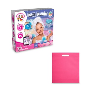 hi!™ Bath Bombs Kit IV Joc educațional furnizat cu o pungă cadou nețesută (80 g/m²)