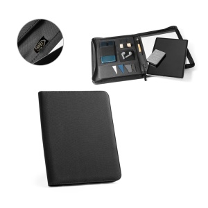 hi!™ EMERGE FOLDER Mapa 300 D poliester reciclat (100% rPET) A4 cu fermoar - Img 4