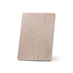 hi!™ TEAPAD SEMI-RIGID Blocnotes A5 cu copertă semi-rigidă realizată din deșeuri de frunze de ceai (65%)