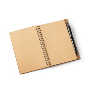 hi!™ VICENTE Blocnotes din plută și poliester reciclat (100% rPET)