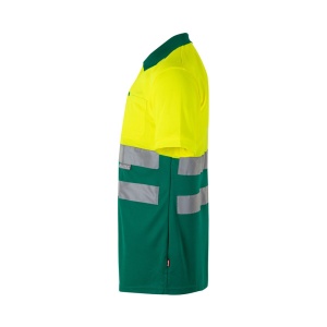 hi!™ VL CUPID LARGE Tricou polo bicolor bird-eye (160g/m²) cu mâneci scurte, din poliester (100%)
