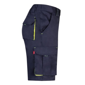 hi!™ VL HEMERA Multi-Pocket Two-Tone Elastic Bermuda (240 g/m²), Cotton (46%), EME (38%) and Polyester (16%) - Img 20