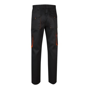 hi!™ VL HYPNOS Pantaloni de twill cu buzunare multiple în două tonuri (200g/m²), din bumbac (35%) și poliester (65%)