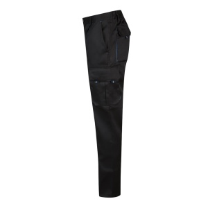 hi!™ VL HYPNOS Pantaloni de twill cu buzunare multiple în două tonuri (200g/m²), din bumbac (35%) și poliester (65%)