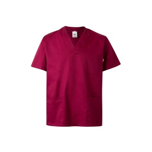 hi!™ VL ILLAPA Tunică din twill (190g/m²) cu mâneci scurte, din poliester (65%) și bumbac (35%)