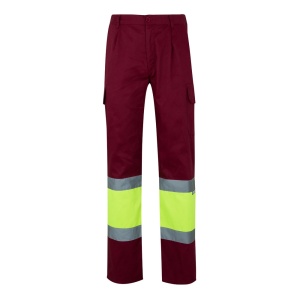 hi!™ VL POSEIDON LARGE Pantaloni din twill cu buzunare multiple în două tonuri (210g/m²), din bumbac (20%) și poliester (80%)