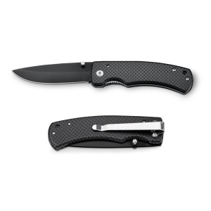 HI ALICK. Carbon fiber coated aluminum pocket knife