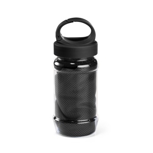 HI ARTX PLUS. Set with a PP and PET bottle and a polyamide and polyester sports towel - Img 4
