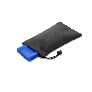 HI BERNAL. Recycled polyester (100% rPET) fitness cooling towel with non-woven pouch - Img 5