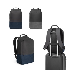HI GENOA BPACK. Rucsac anti-furt din poliester reciclat de înaltă densitate 600D
