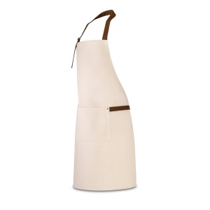 HI HOLM. 100% cotton canvas apron (320 g/m²) with metal details - Img 4
