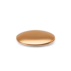 HI KAYLA. Double-sided round aluminum mirror with magnetic closure - Img 5
