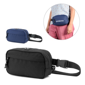 HI MYKONOS. Waist bag in 600D recycled polyester and lining in 210D recycled polyester