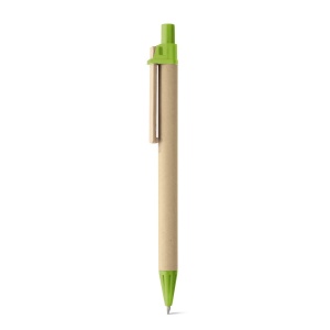 HI NAIROBI. Kraft paper ball pen with wooden clip - Img 5