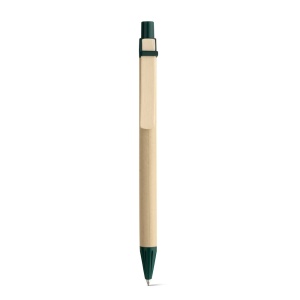 HI NAIROBI. Kraft paper ball pen with wooden clip - Img 8